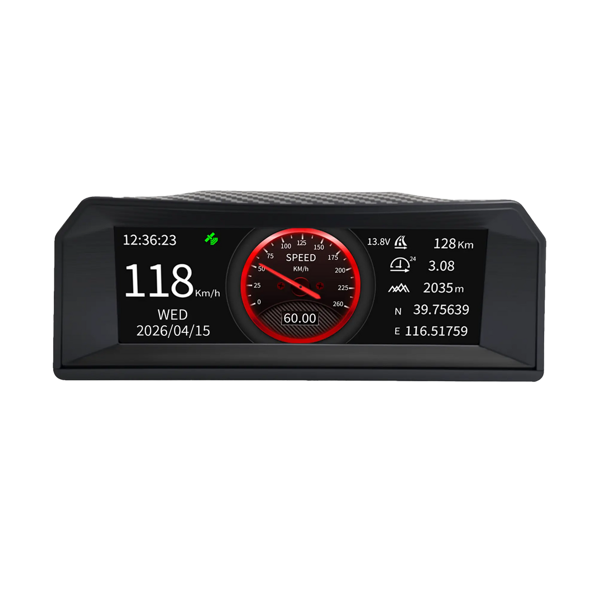 X300 OBD 3-in-1 Multifunctional Vehicle Gauge with GPS