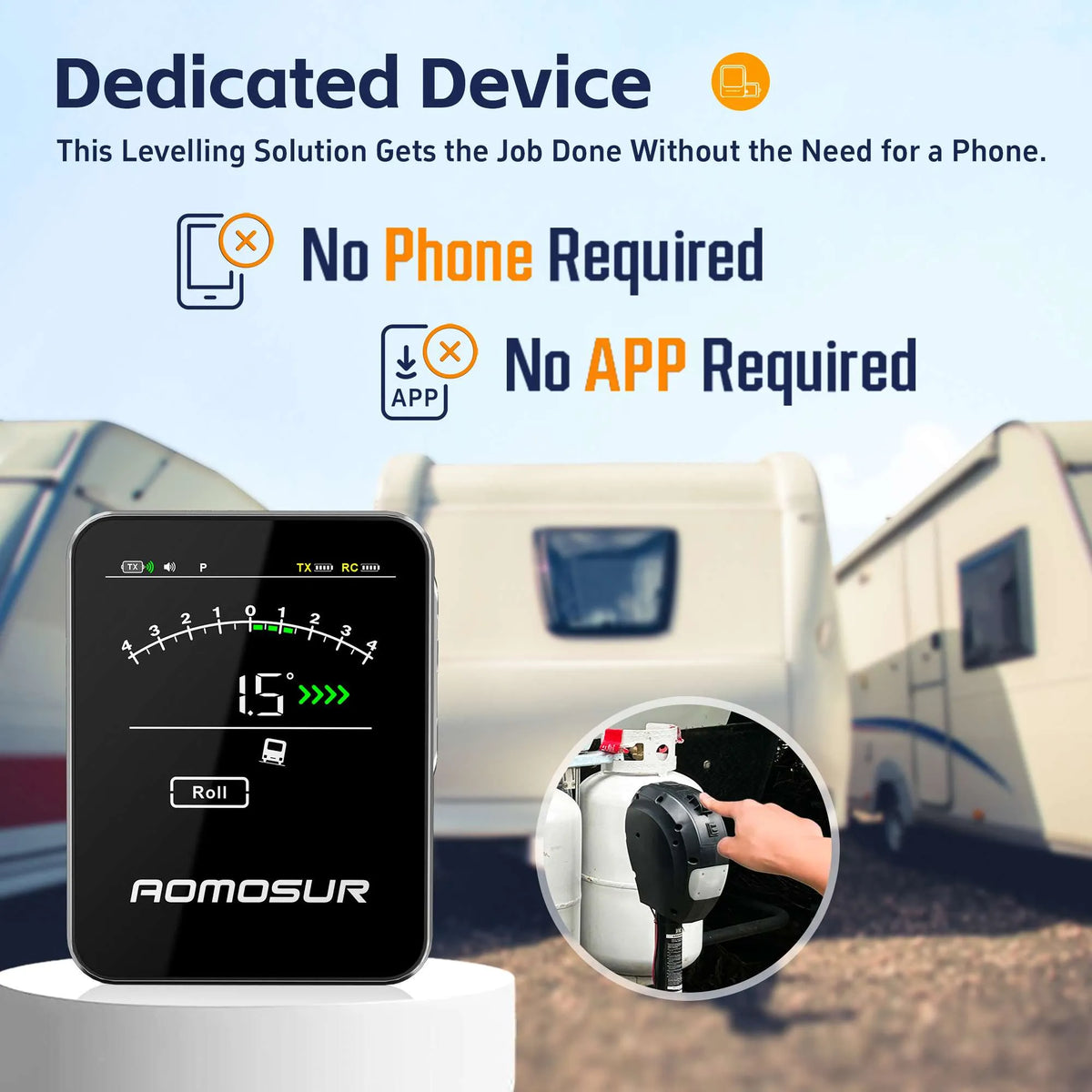 AM350 MAX Wireless RV Leveling System
