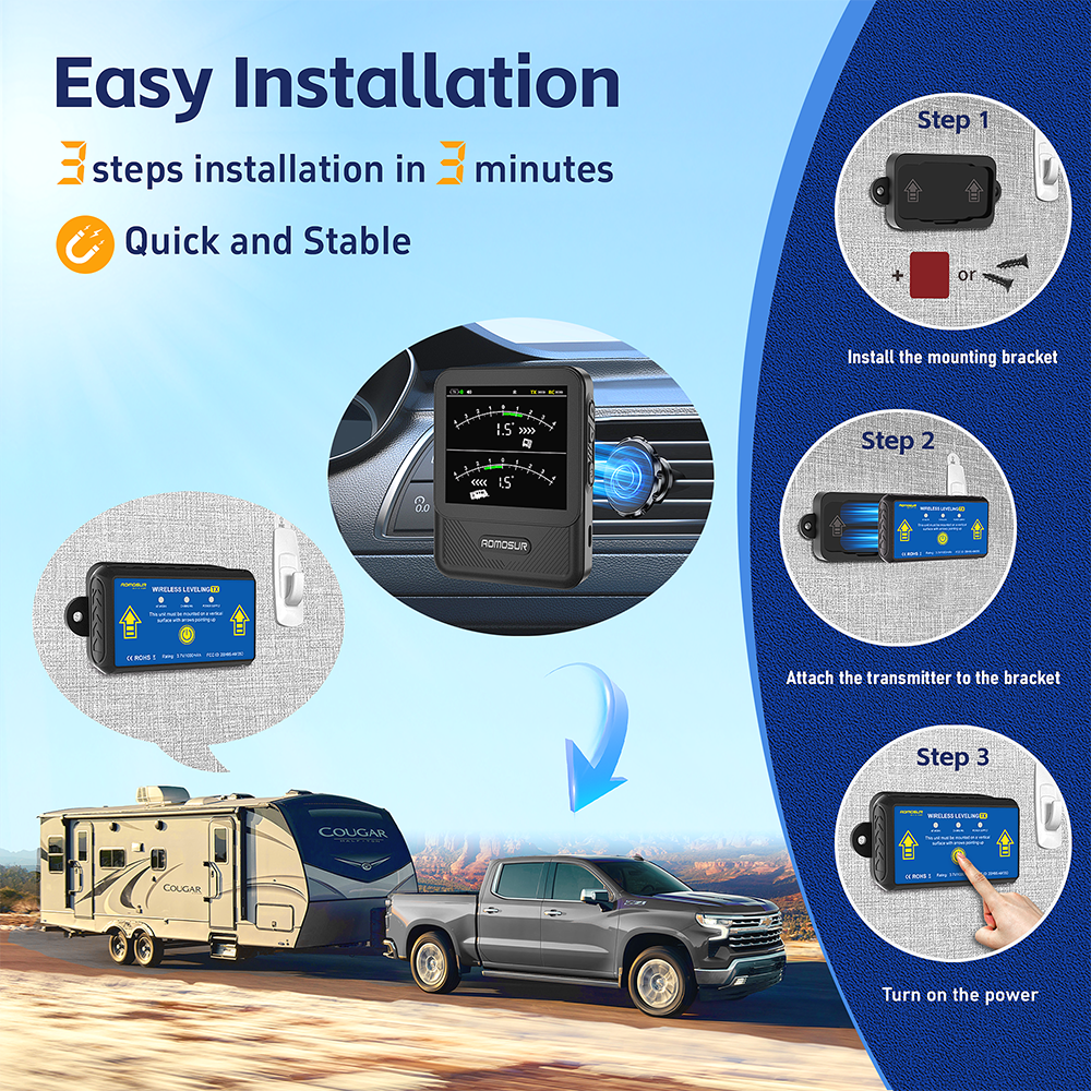AM350 Wireless RV Leveling System